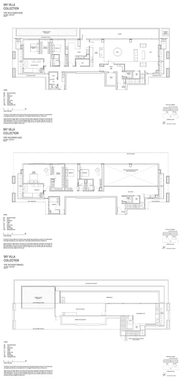 Aurea 6 Bedroom floor plan PH2