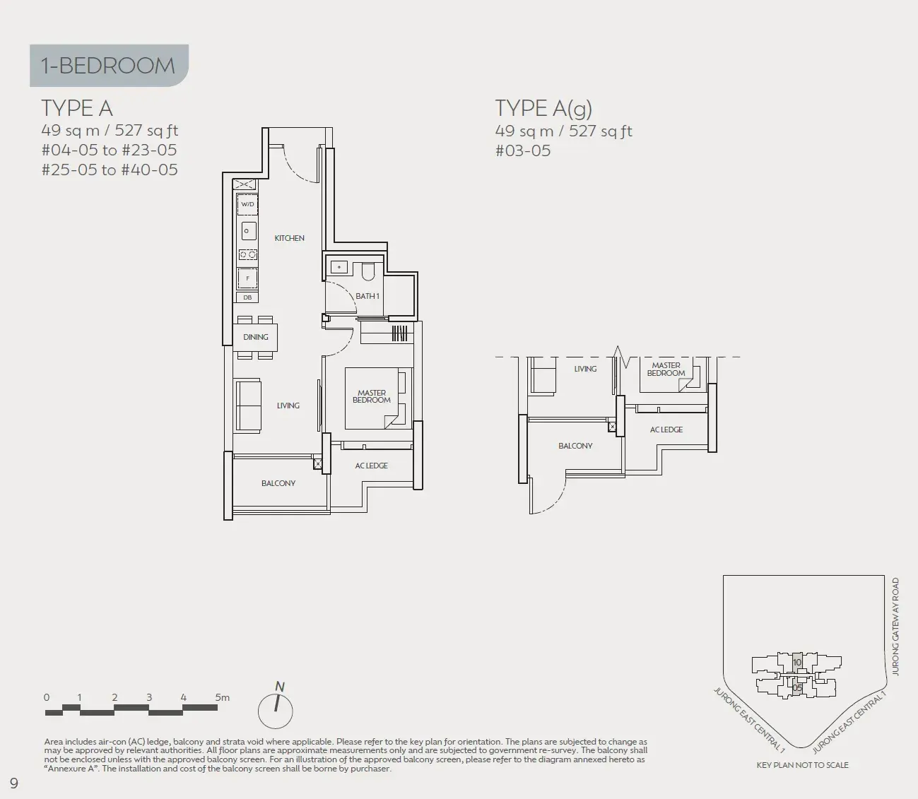 J'den 1 Bedroom floor plan A