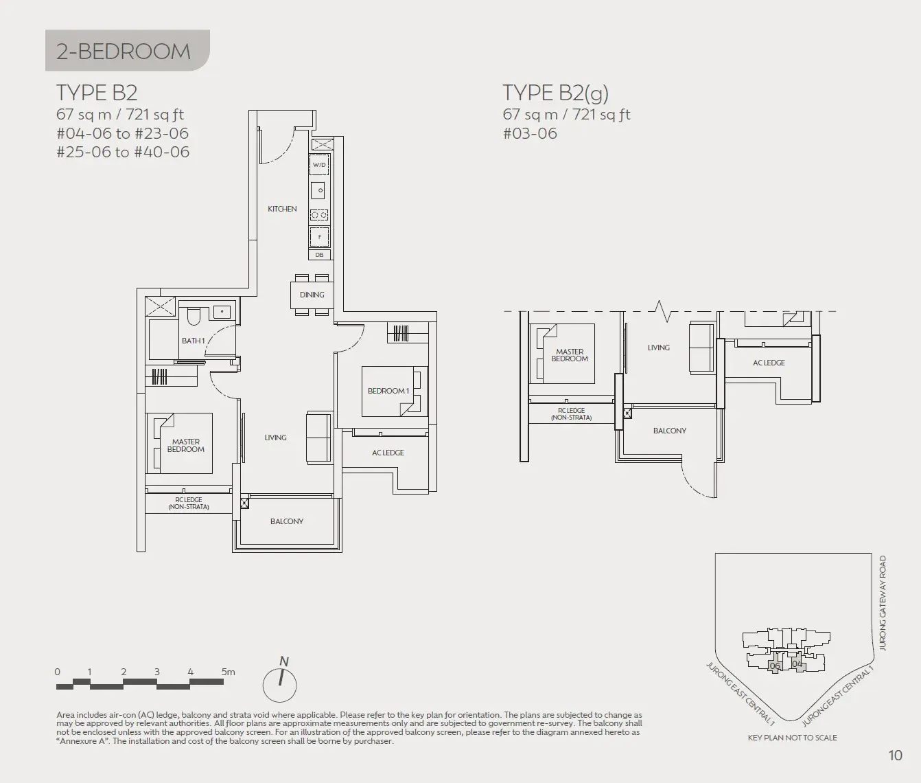 J'den 2 Bedroom floor plan B2
