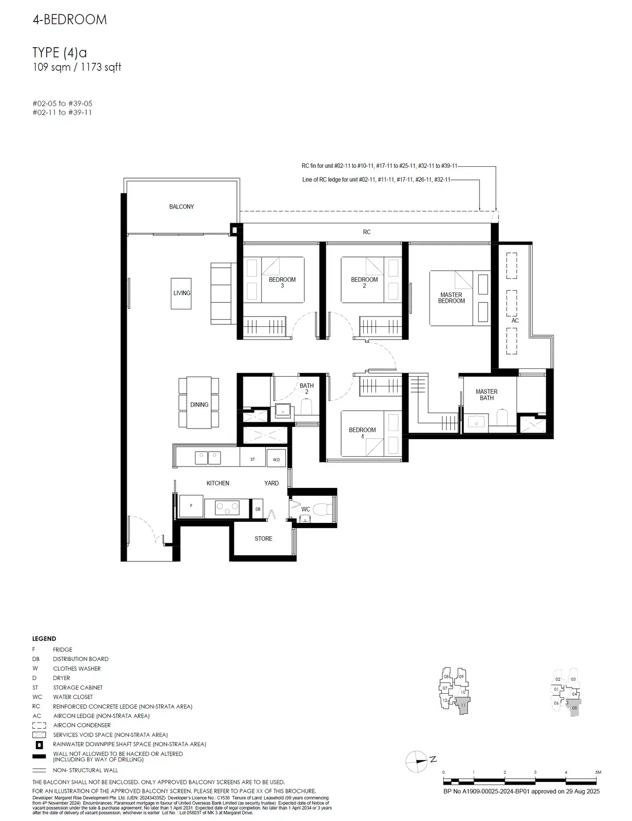 Penrith 4 Bedroom floor plan (4)a1